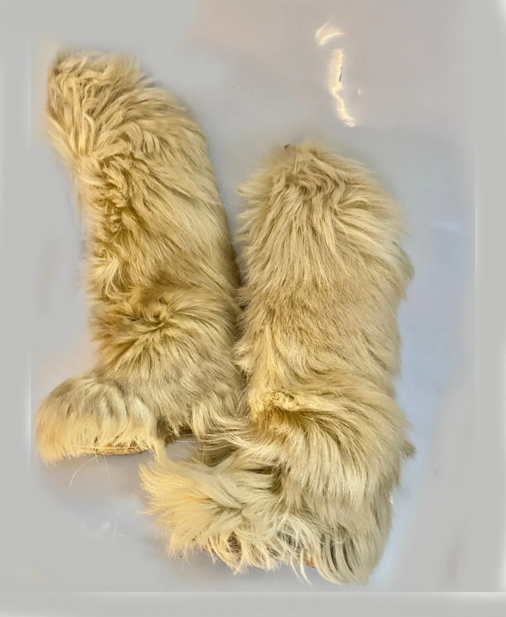 1970s Ortles Afghan Yeti Boots