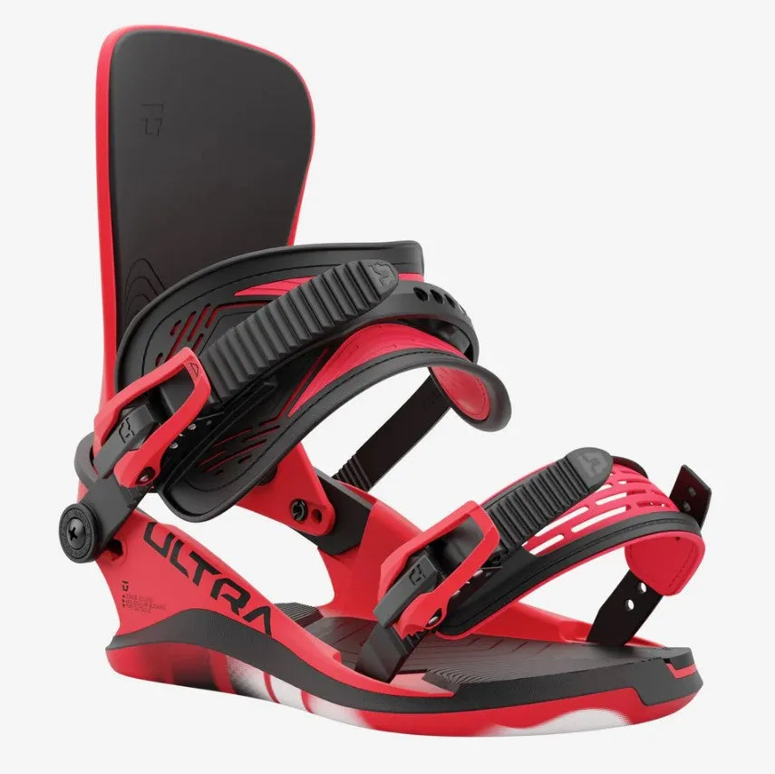 2025 Union Ultra Red Snowboard Bindings