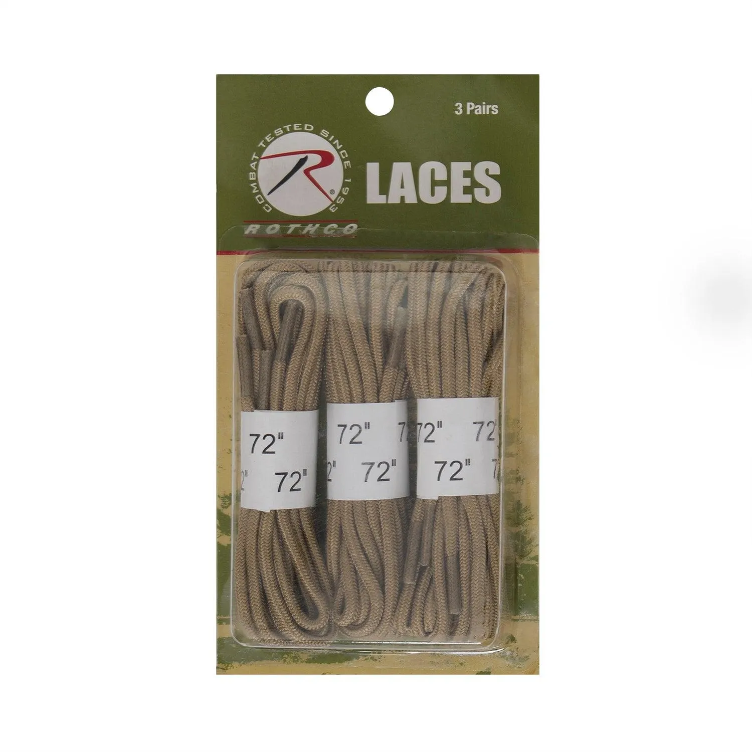 72" Boot Laces - 3 Pack
