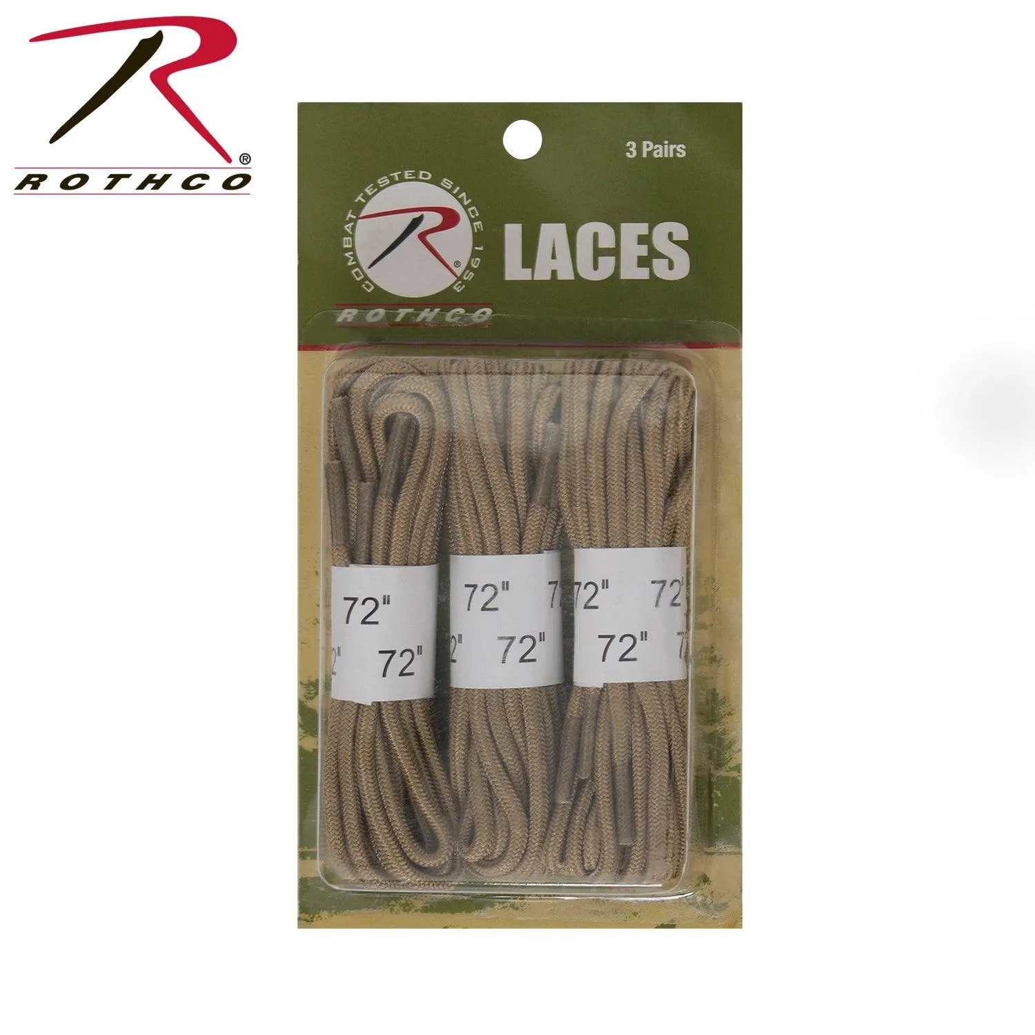 72" Boot Laces - 3 Pack