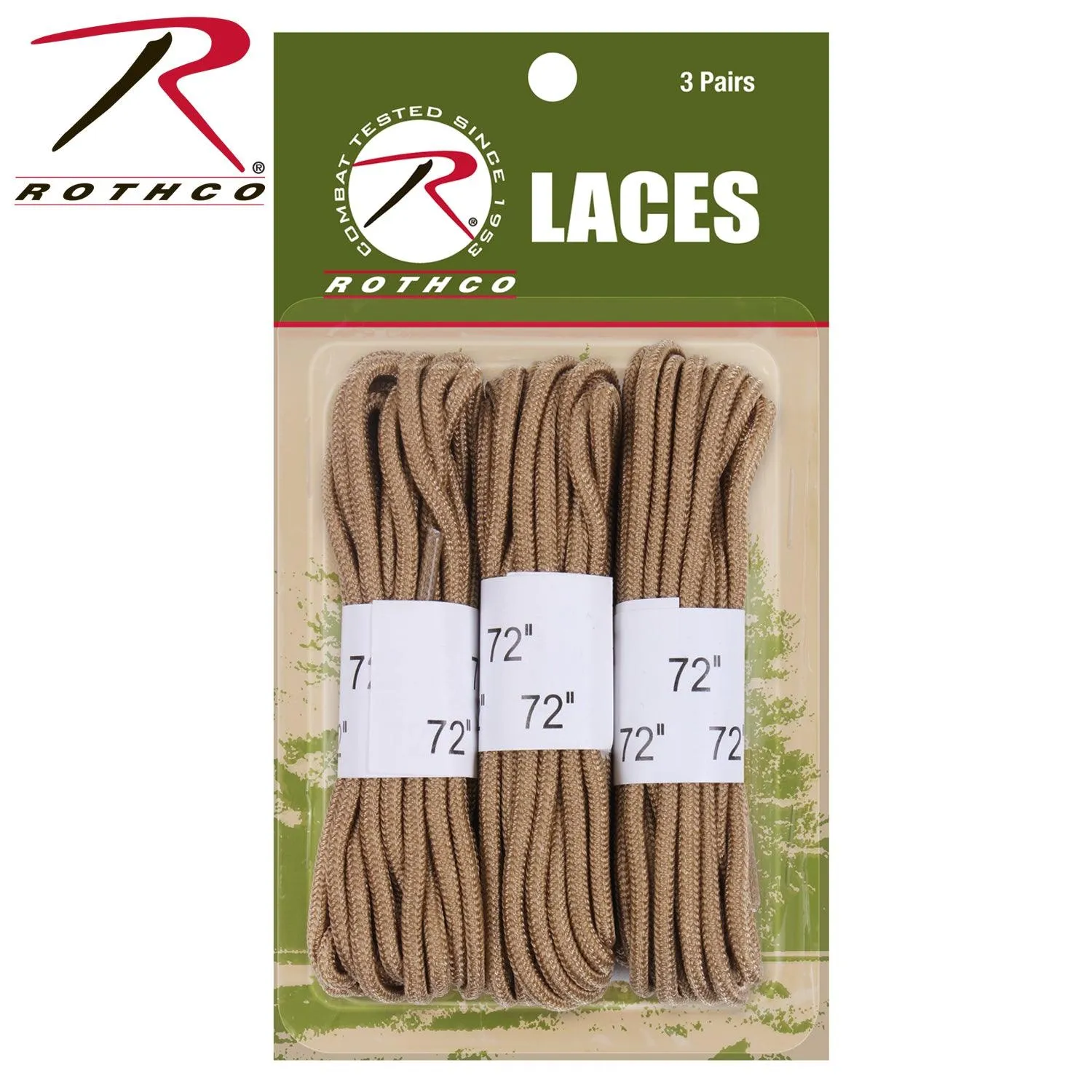 72" Boot Laces - 3 Pack