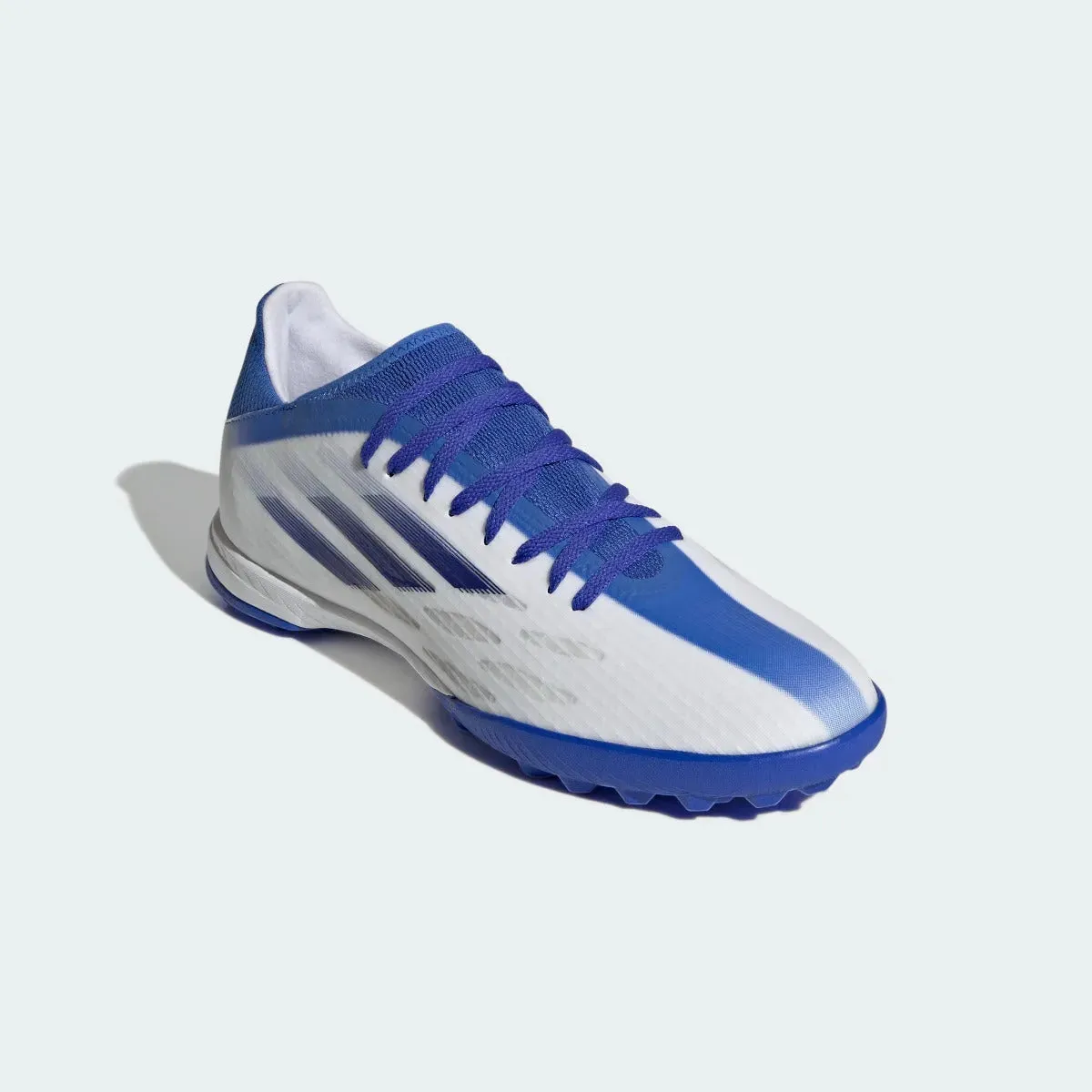 adidas X Speedflow .3 Turf - White-Indigo-Hi Res Blue