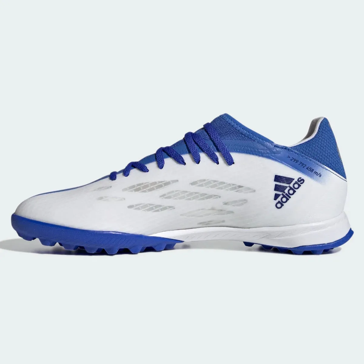 adidas X Speedflow .3 Turf - White-Indigo-Hi Res Blue
