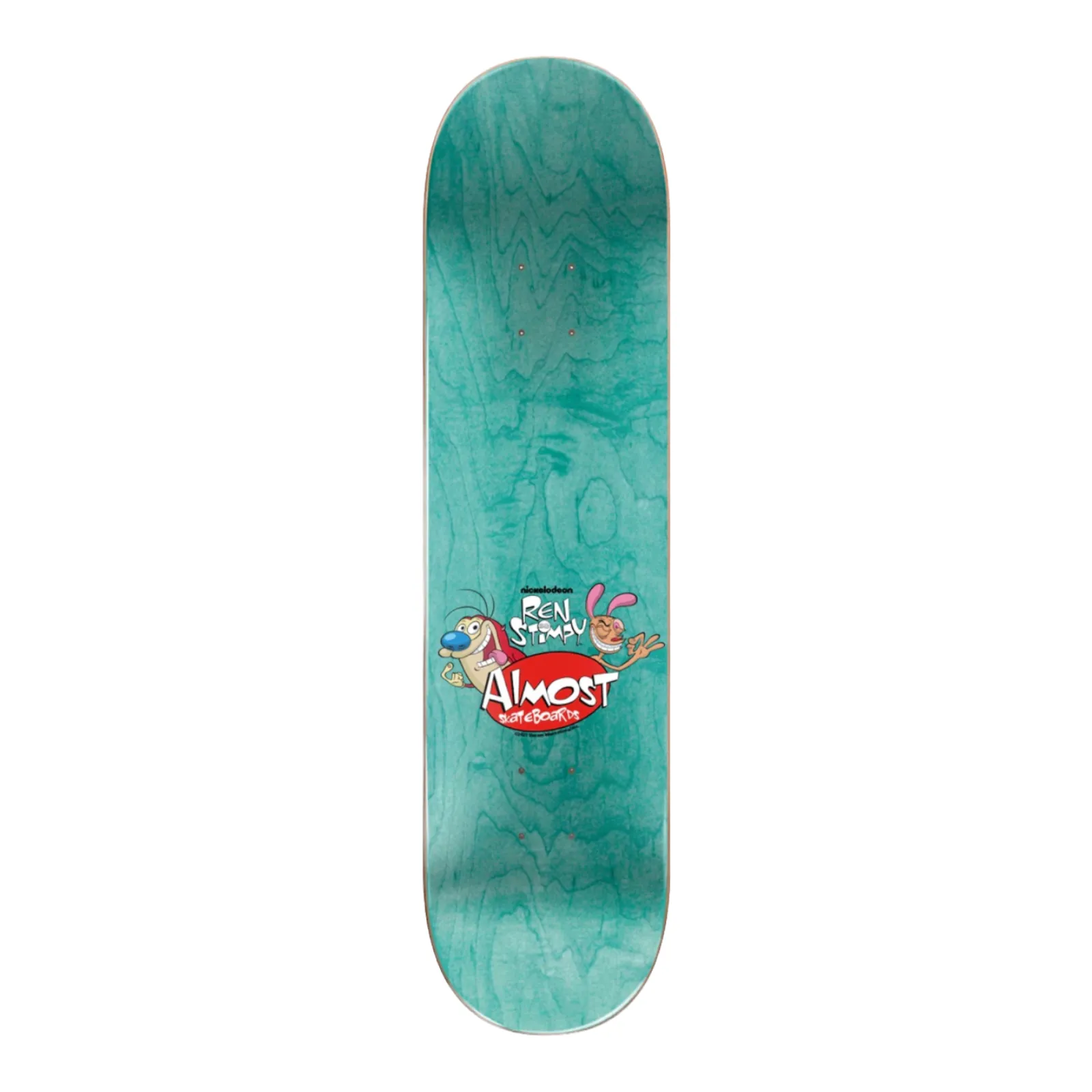 ALMOST X REN & STIMPY MAX ROAD RAGE DECK 8.5"