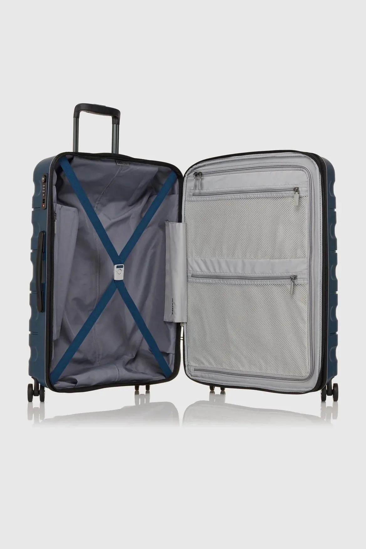 Antler - Lincoln Small 56cm Hardside 4 Wheel Suitcase - Navy
