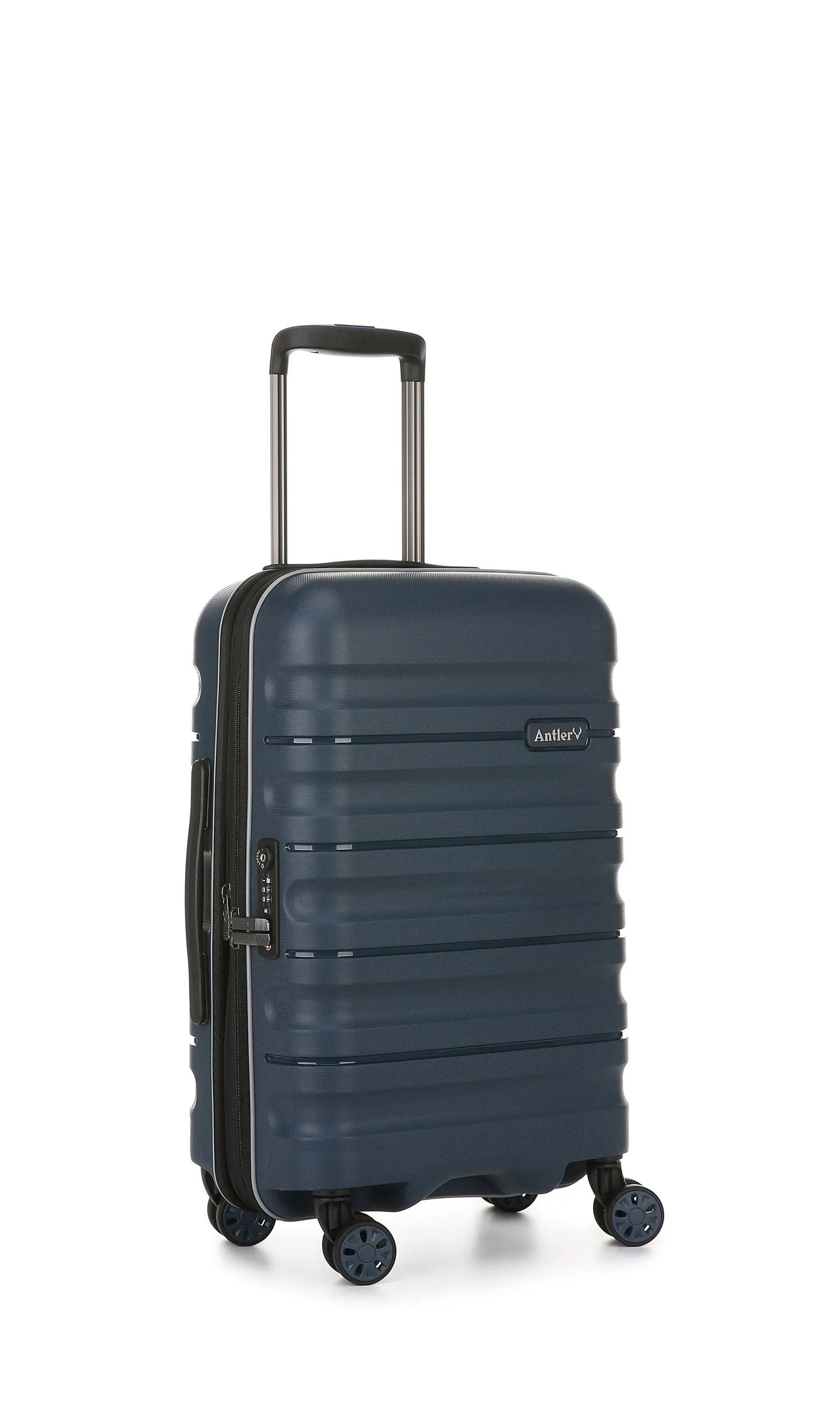 Antler - Lincoln Small 56cm Hardside 4 Wheel Suitcase - Navy