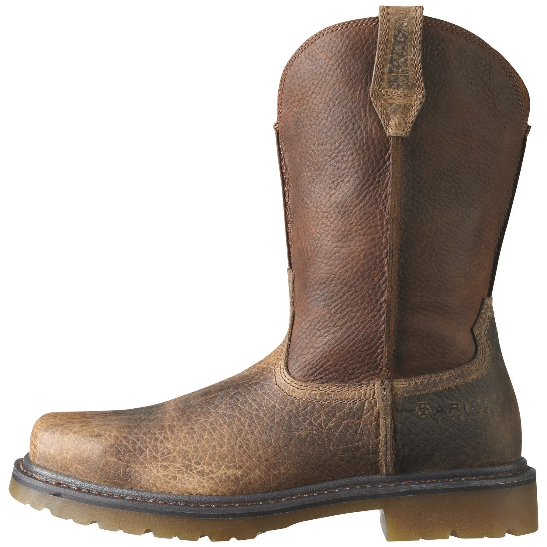 Ariat Mens Rambler Work Steel Toe Work Boot Earth