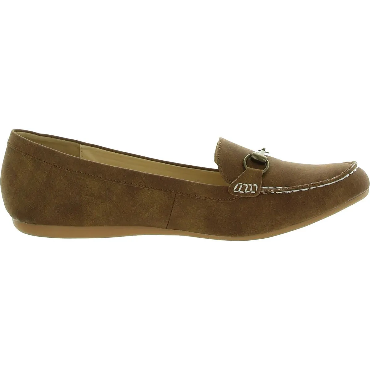 Bellini Womens Salty Chain Slip On Penny Loafers