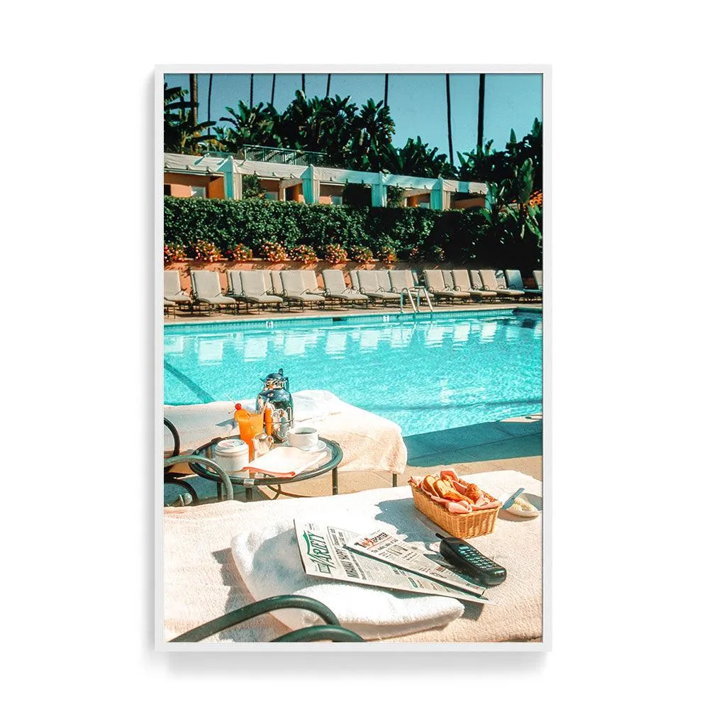 Breakfast at the Beverly Hills Hotel