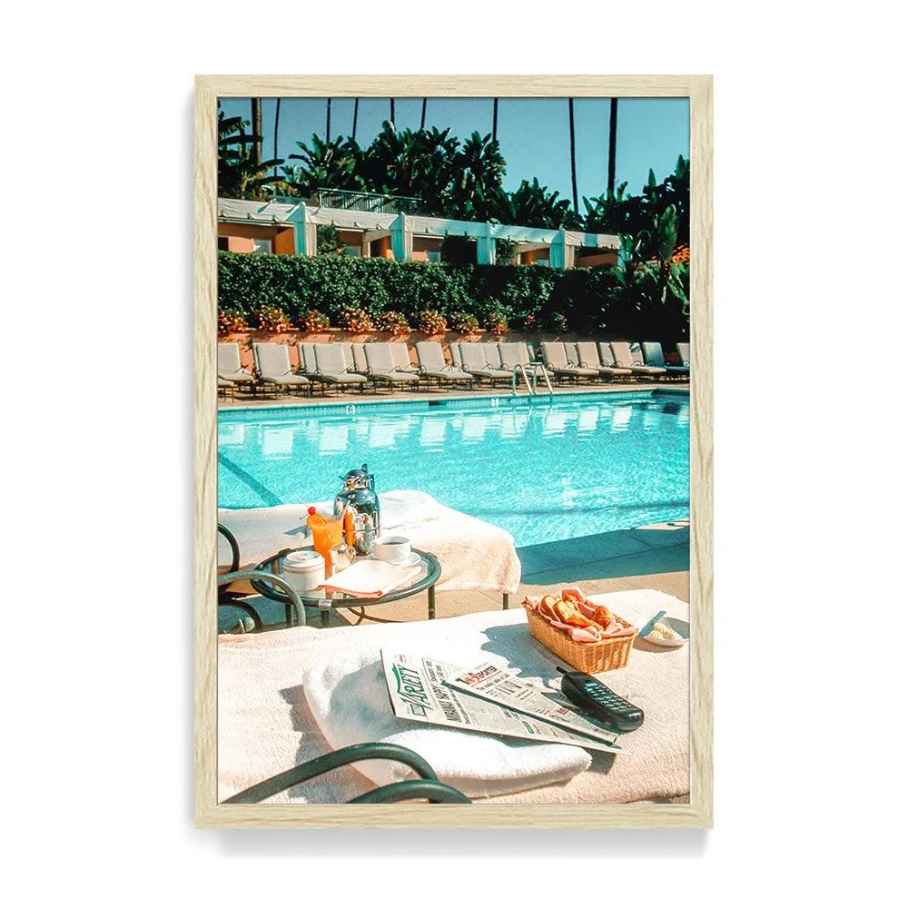 Breakfast at the Beverly Hills Hotel
