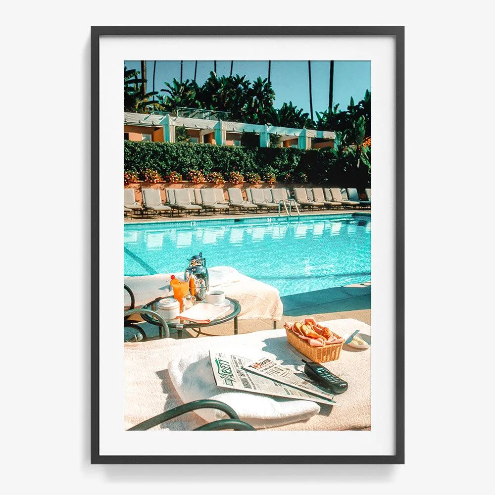 Breakfast at the Beverly Hills Hotel