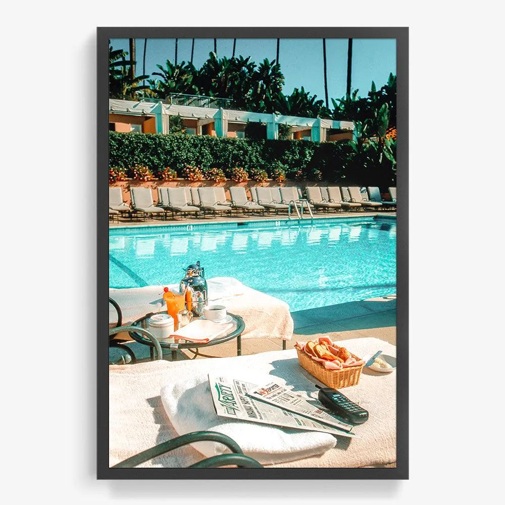 Breakfast at the Beverly Hills Hotel