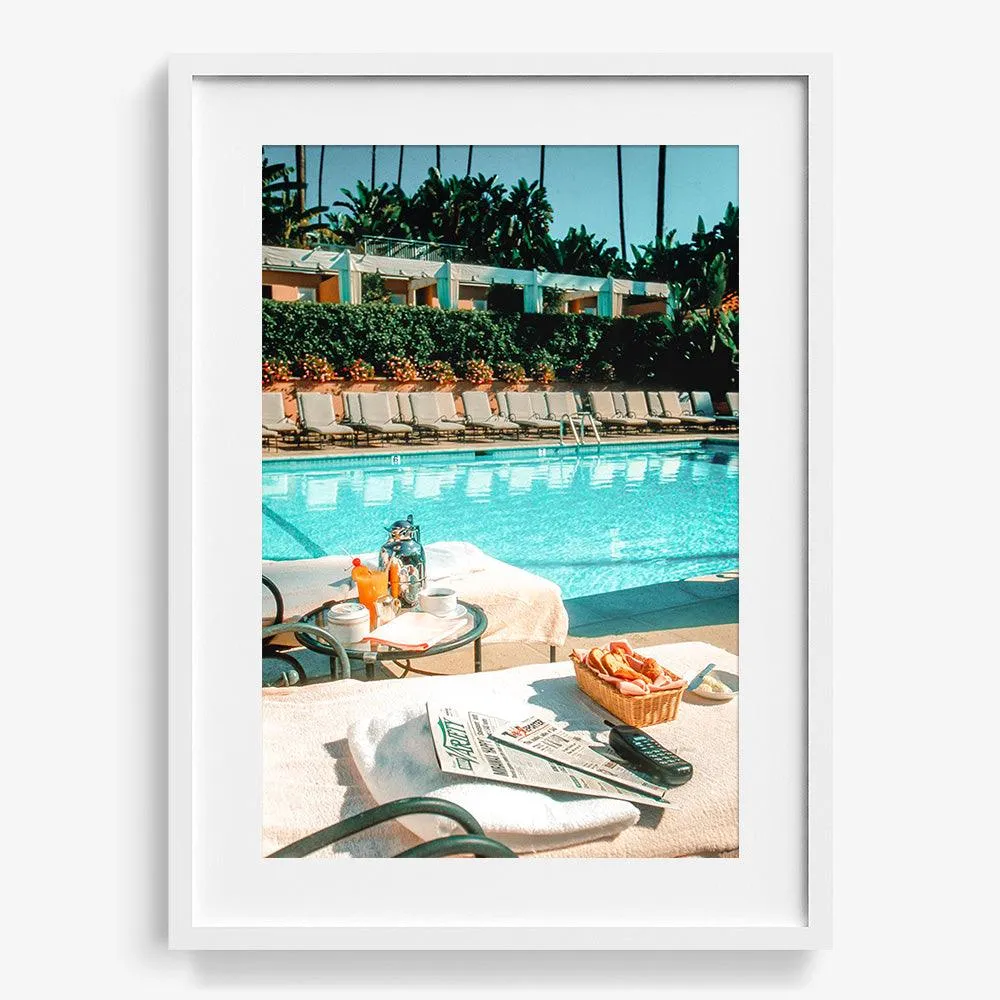 Breakfast at the Beverly Hills Hotel