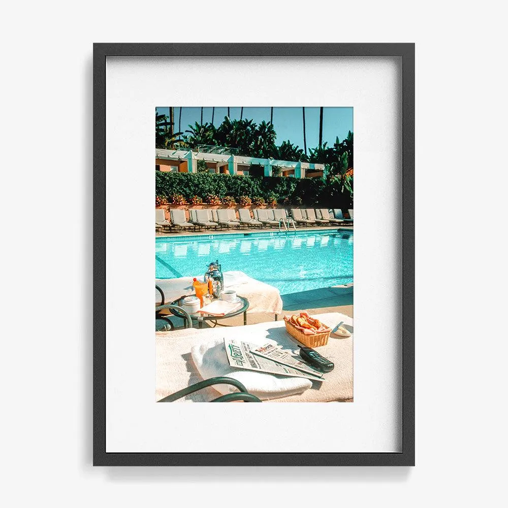 Breakfast at the Beverly Hills Hotel