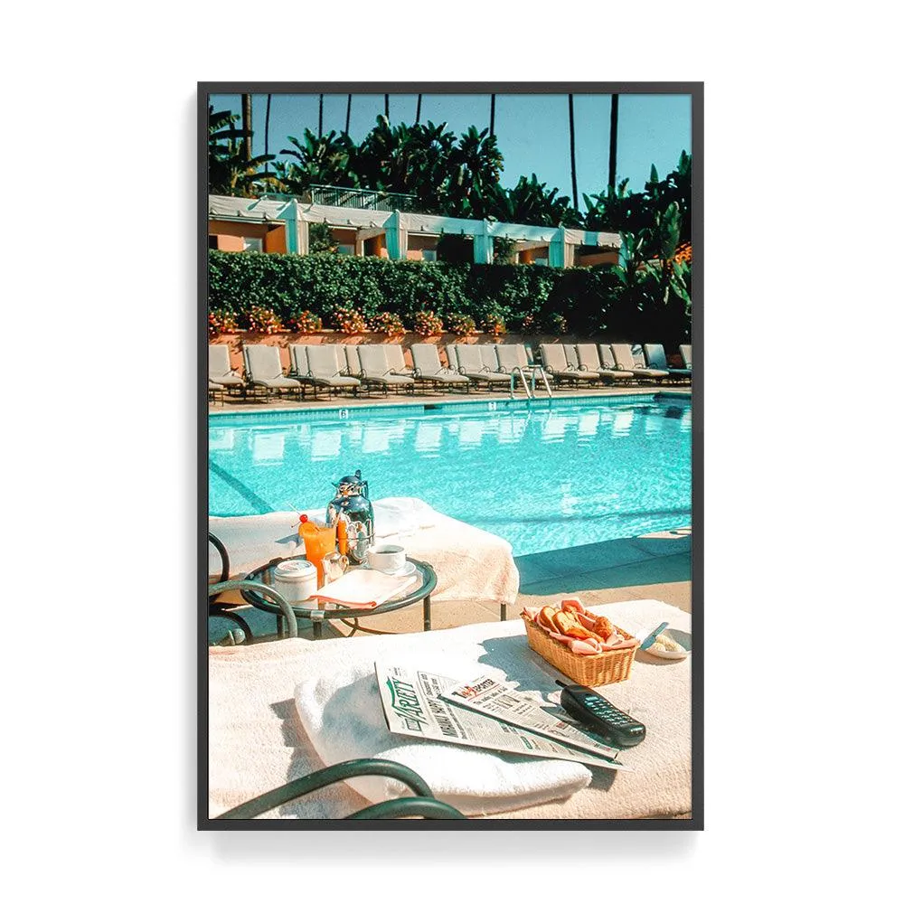 Breakfast at the Beverly Hills Hotel