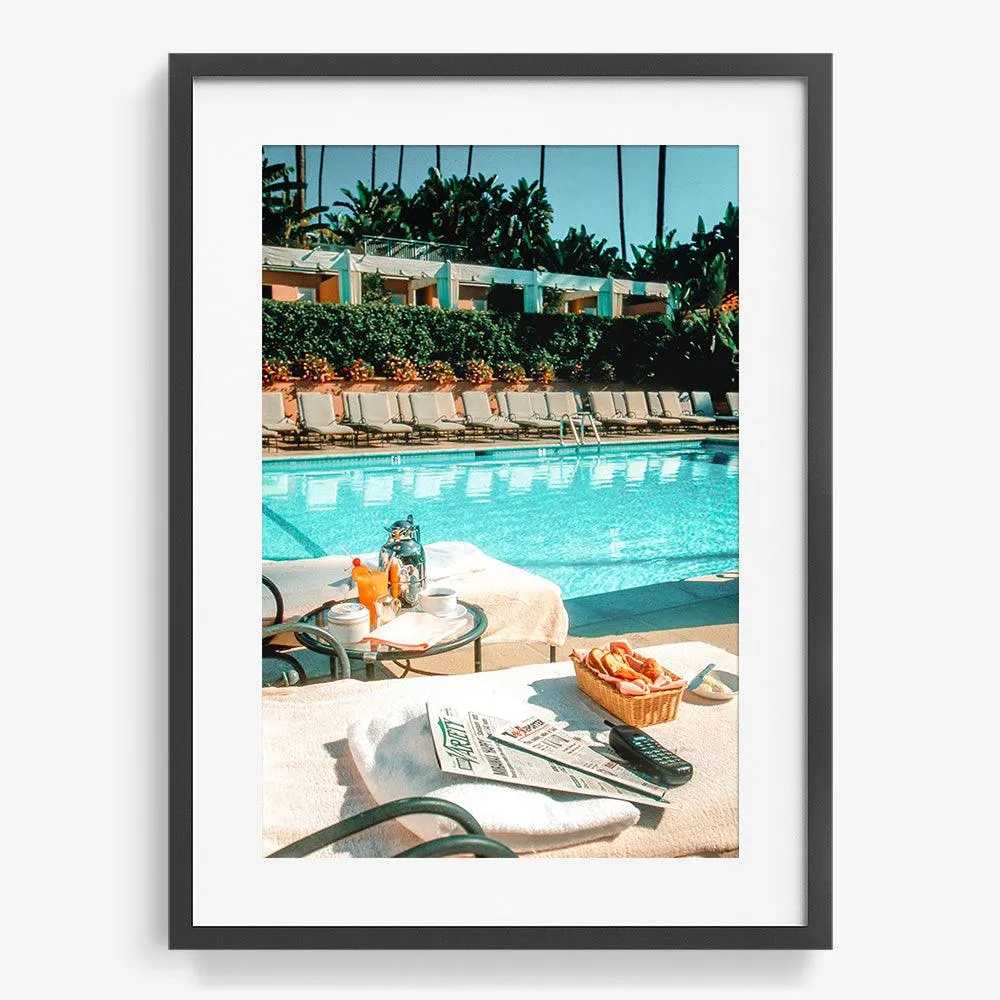 Breakfast at the Beverly Hills Hotel