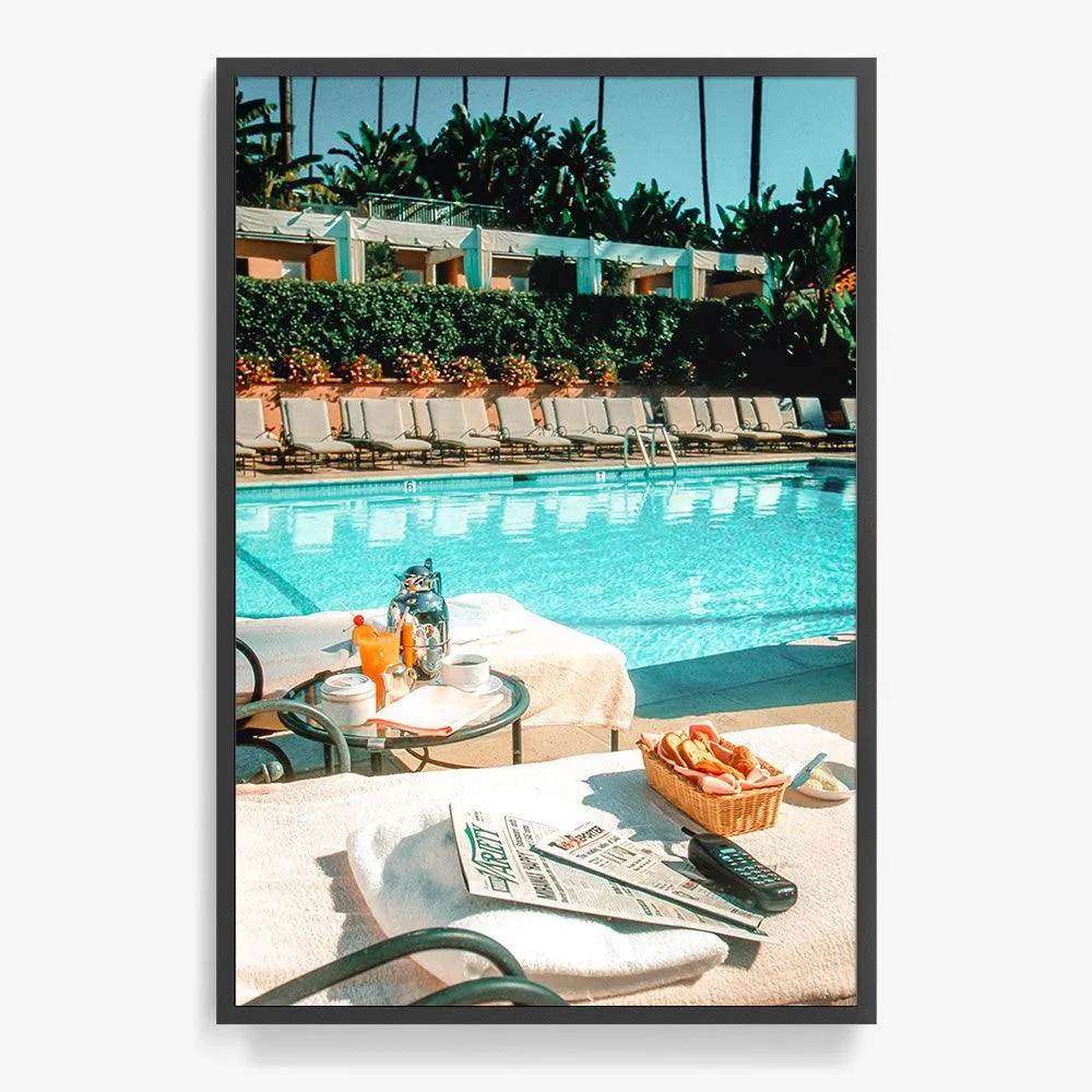 Breakfast at the Beverly Hills Hotel