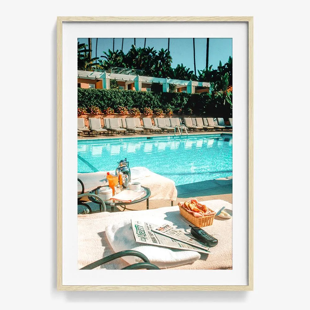 Breakfast at the Beverly Hills Hotel