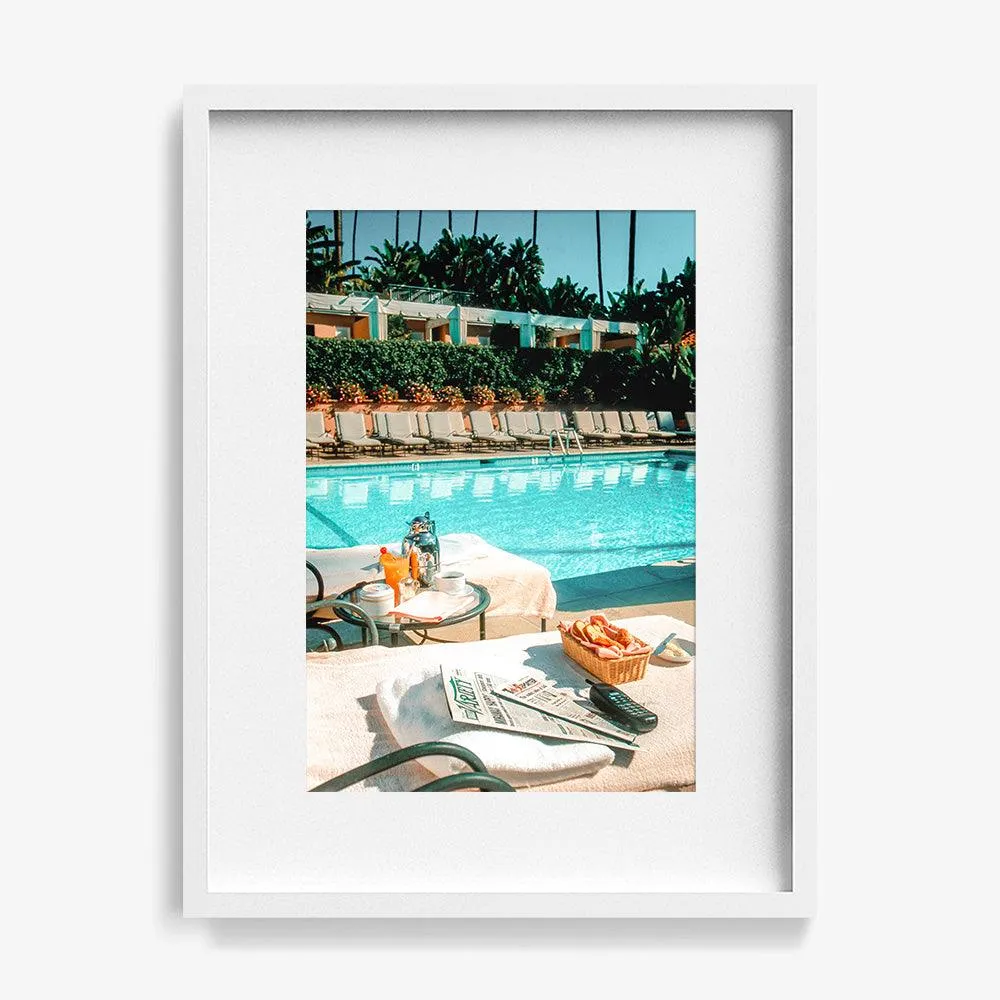 Breakfast at the Beverly Hills Hotel