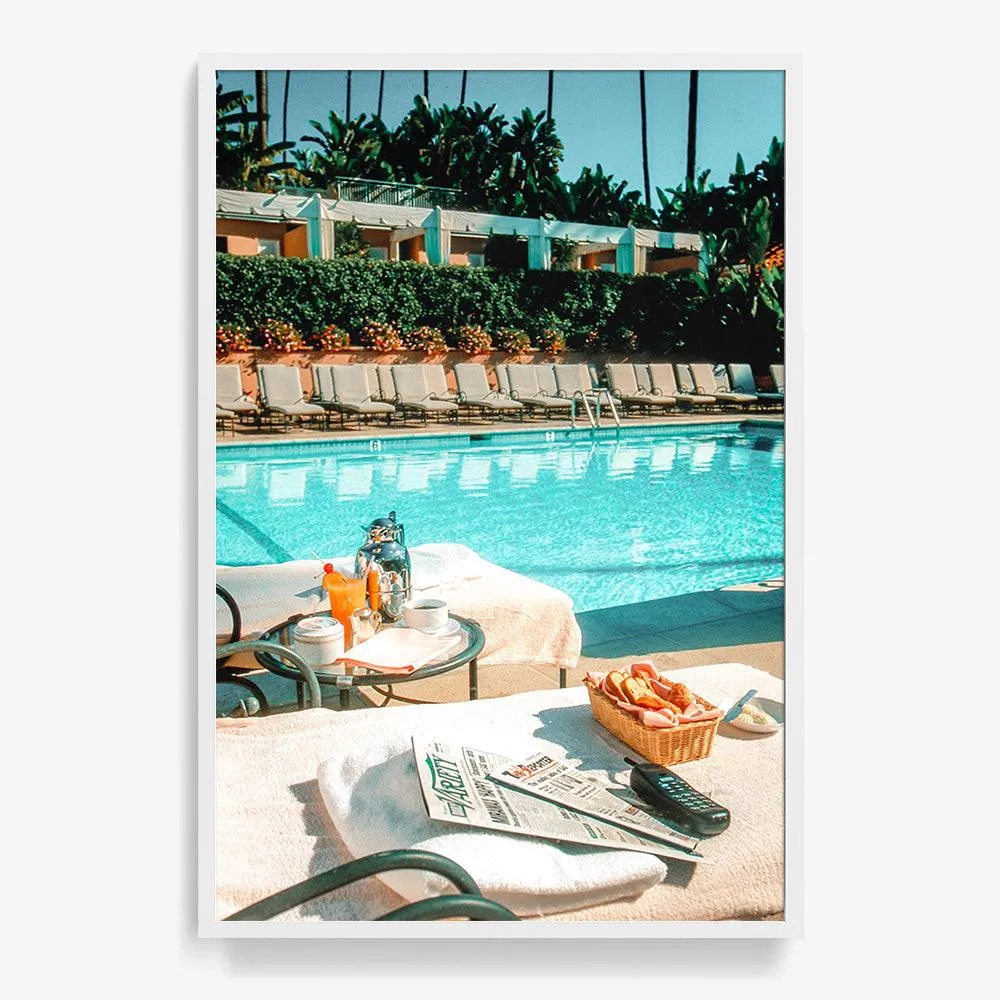 Breakfast at the Beverly Hills Hotel