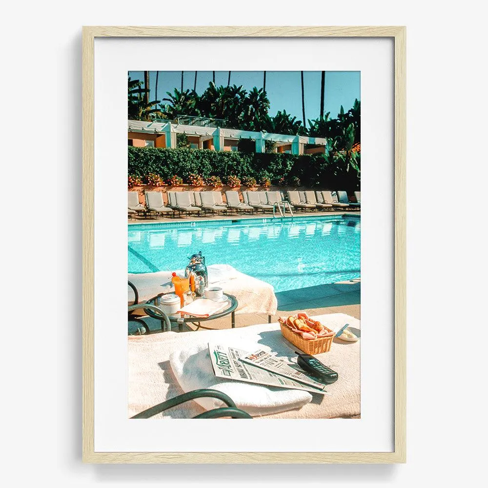 Breakfast at the Beverly Hills Hotel
