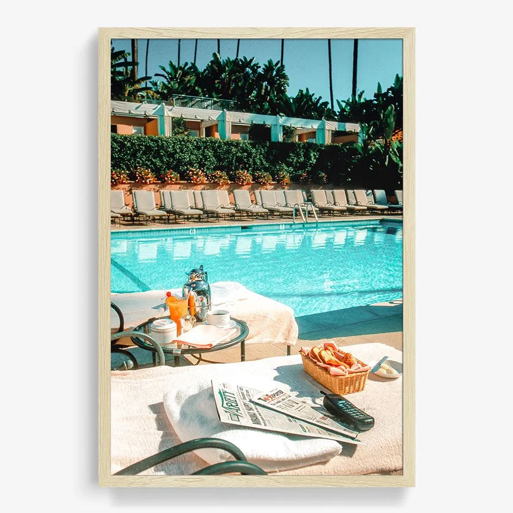 Breakfast at the Beverly Hills Hotel