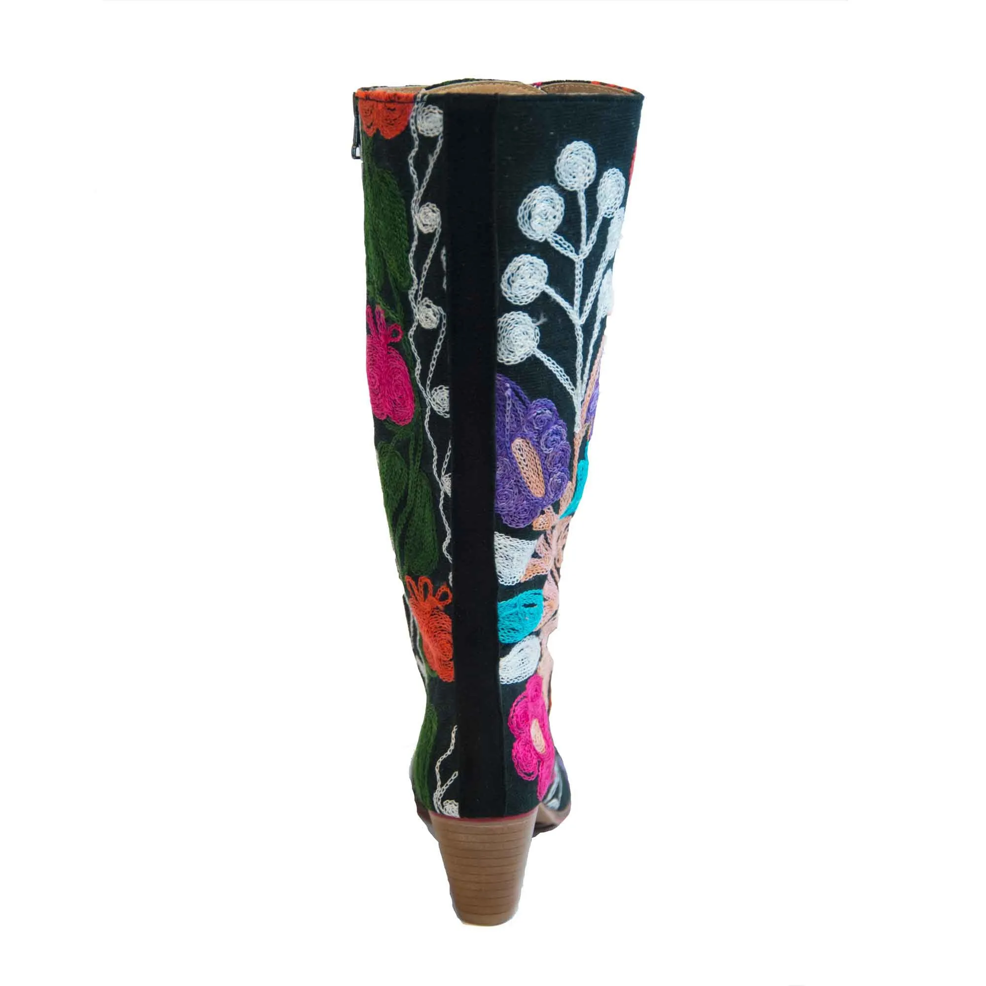 Carmel Tall Lace Up Suzani