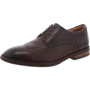 Clarks Mens Un Hugh Lace Leather Lace Up Derby Shoes