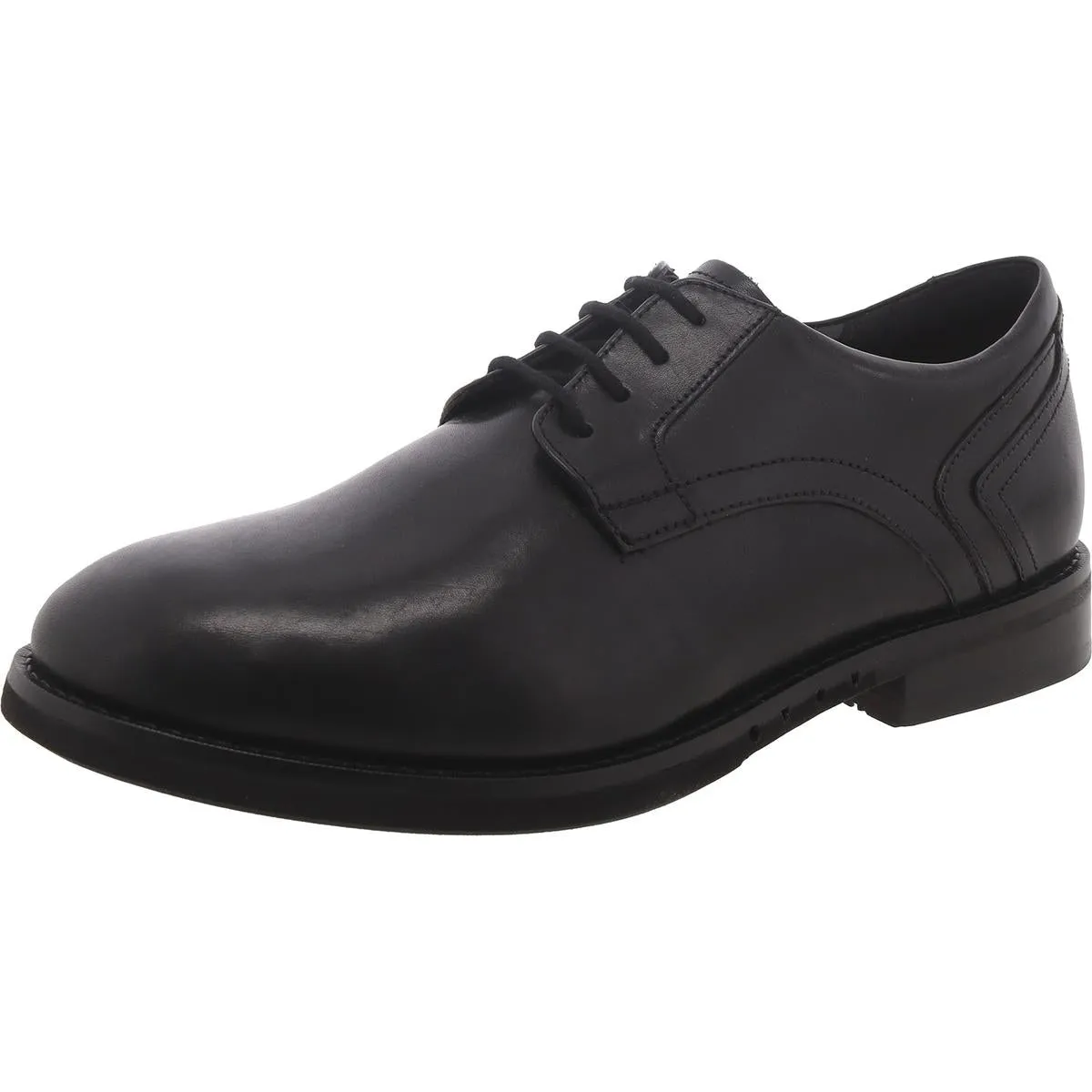 Clarks Mens Un Hugh Lace Leather Lace Up Derby Shoes