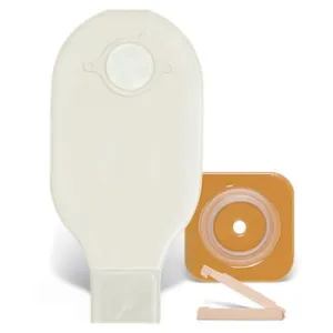 ConvaTec 20938 Gentle Touch System Postoperative Kit, Colostomy/Ileostomy , Non-Sterile, Contains Five Flexible Barriers, Five 30.5cm (12") Drainable Pouch And One Tail Closure