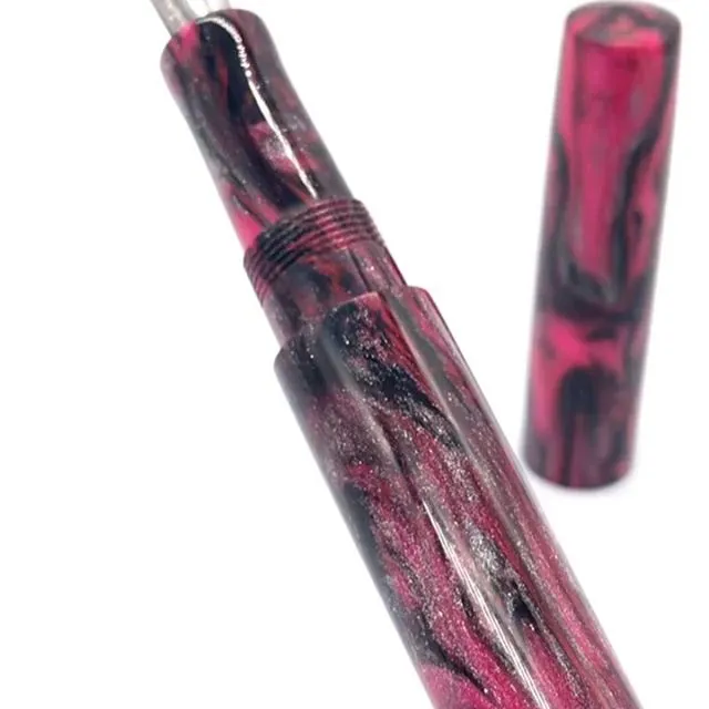 Derby Girl Diamond Cast Custom Order Fountain Pen