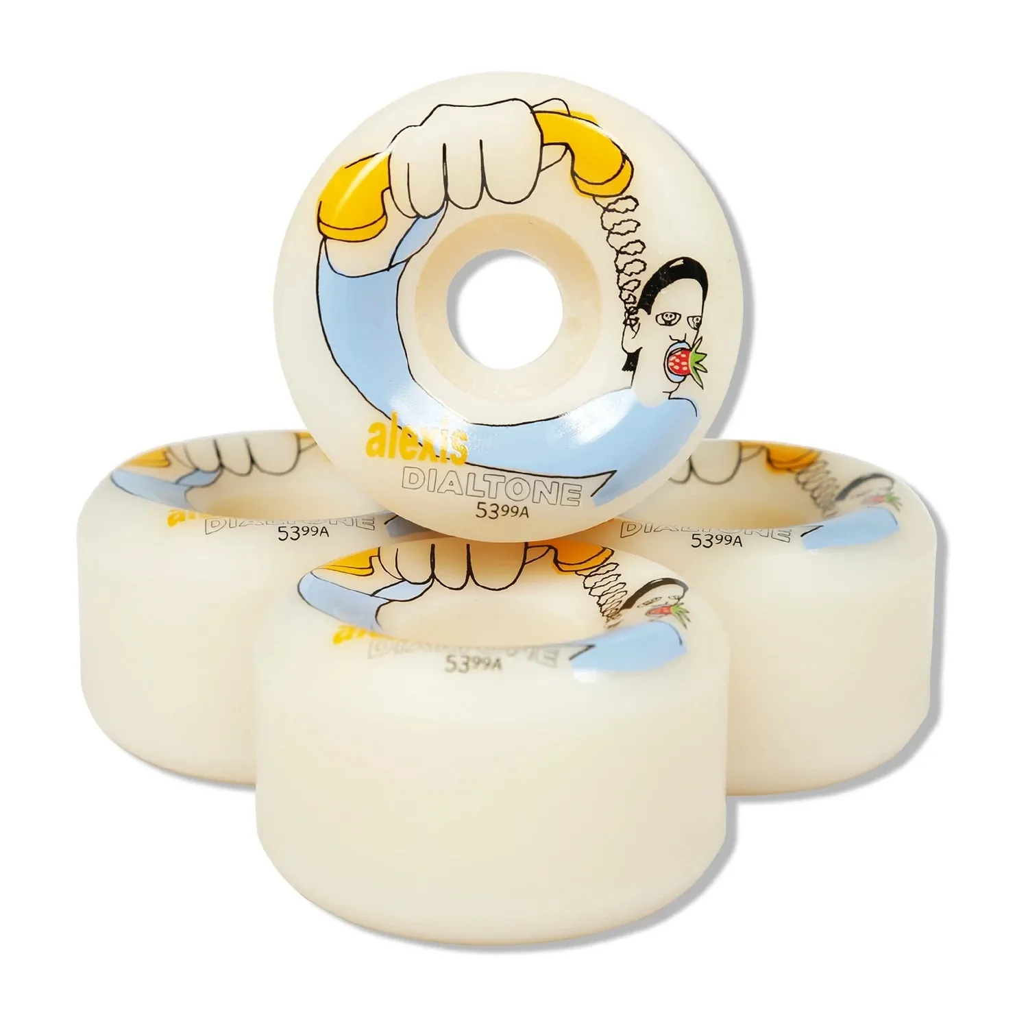 DIAL TONE WHEEL CO. SABLONE STRAWBERRY WHEELS 53MM