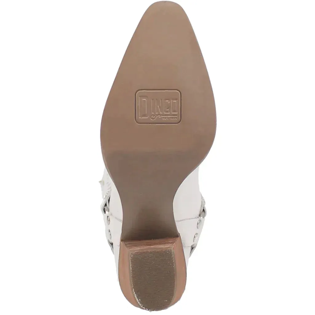 DINGO HEAVENS TO BETSY LEATHER BOOT STYLE DI926WH
