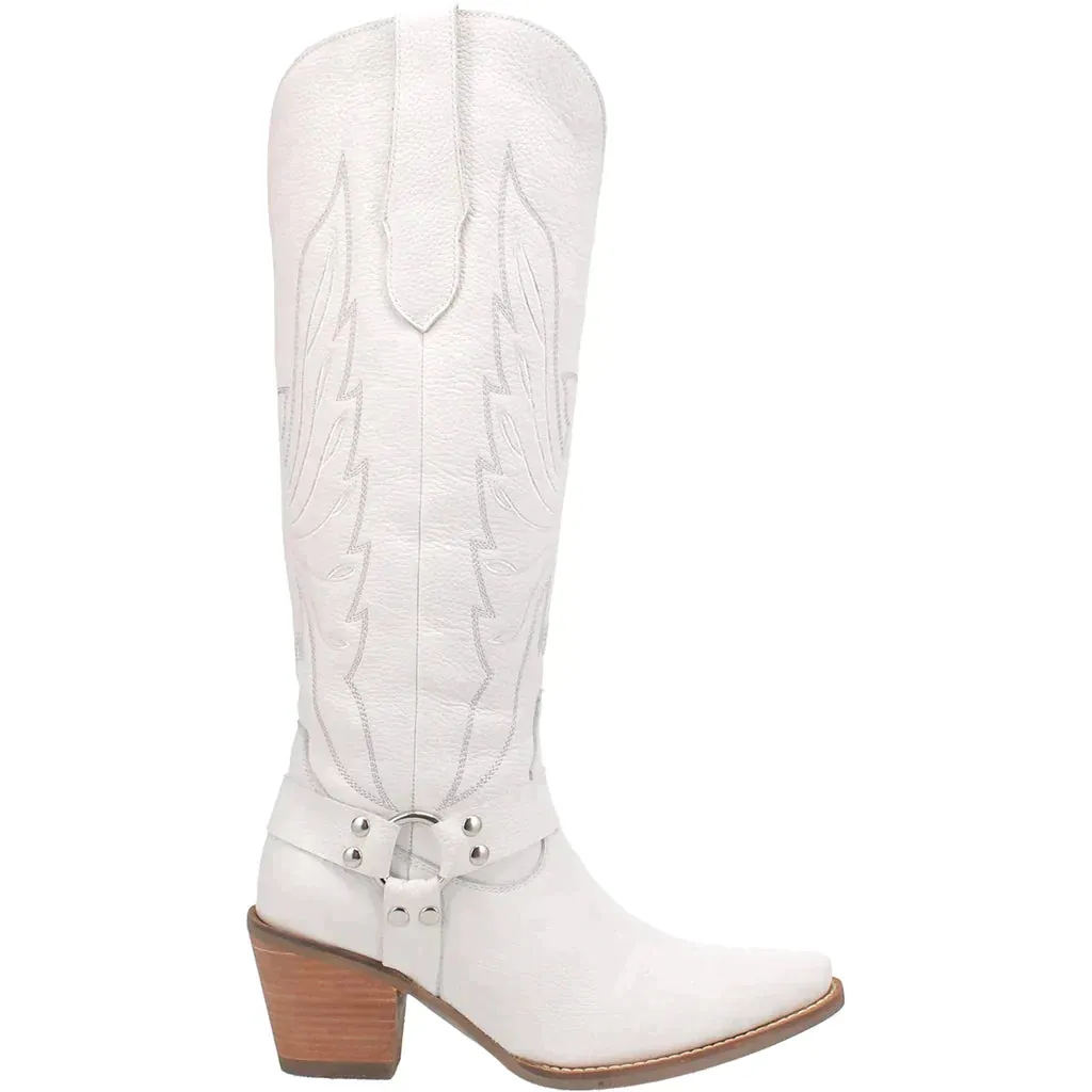 DINGO HEAVENS TO BETSY LEATHER BOOT STYLE DI926WH