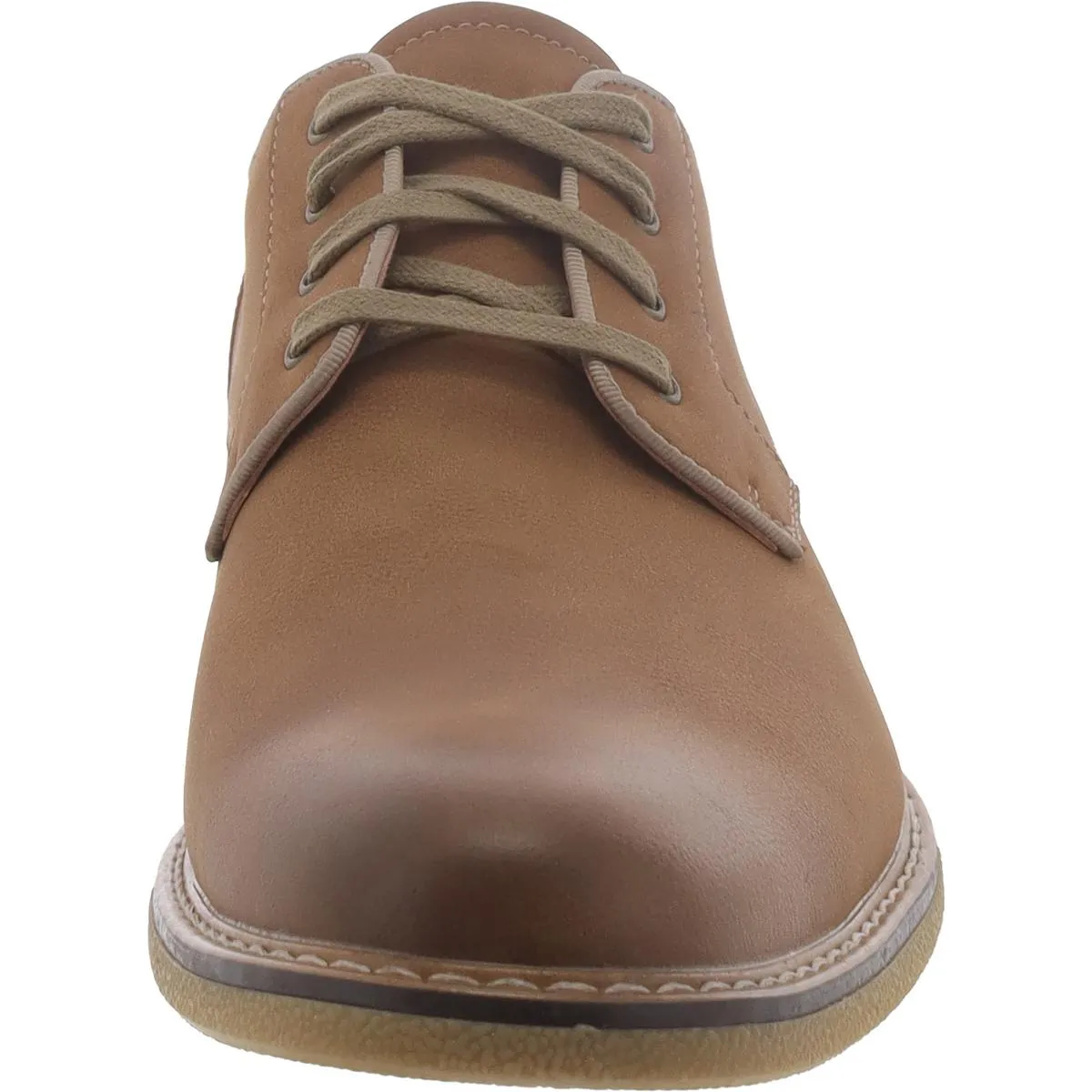 Dockers Mens Bronson Faux Leather Lace-Up Derby Shoes