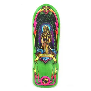 Dogtown Jesse Martinez Guadalupe Handshake 1987 Deck 10" x 30.25" - Dark Green Stain