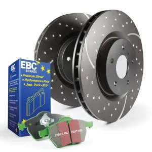 EBC Brakes S10KR1116 S10 Kits Greenstuff 2000 and GD Rotors