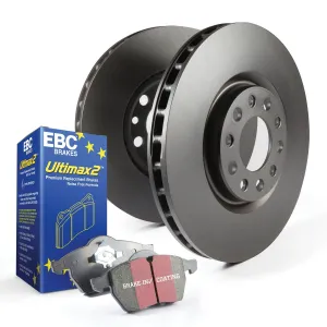 EBC Brakes S20K2241 S20 Kits Ultimax and Plain Rotors