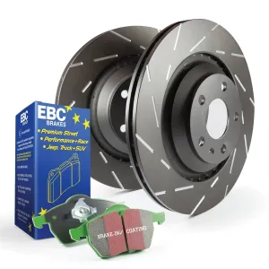 EBC Brakes S2KR1117 S2 Kits Greenstuff 2000 and USR Rotors
