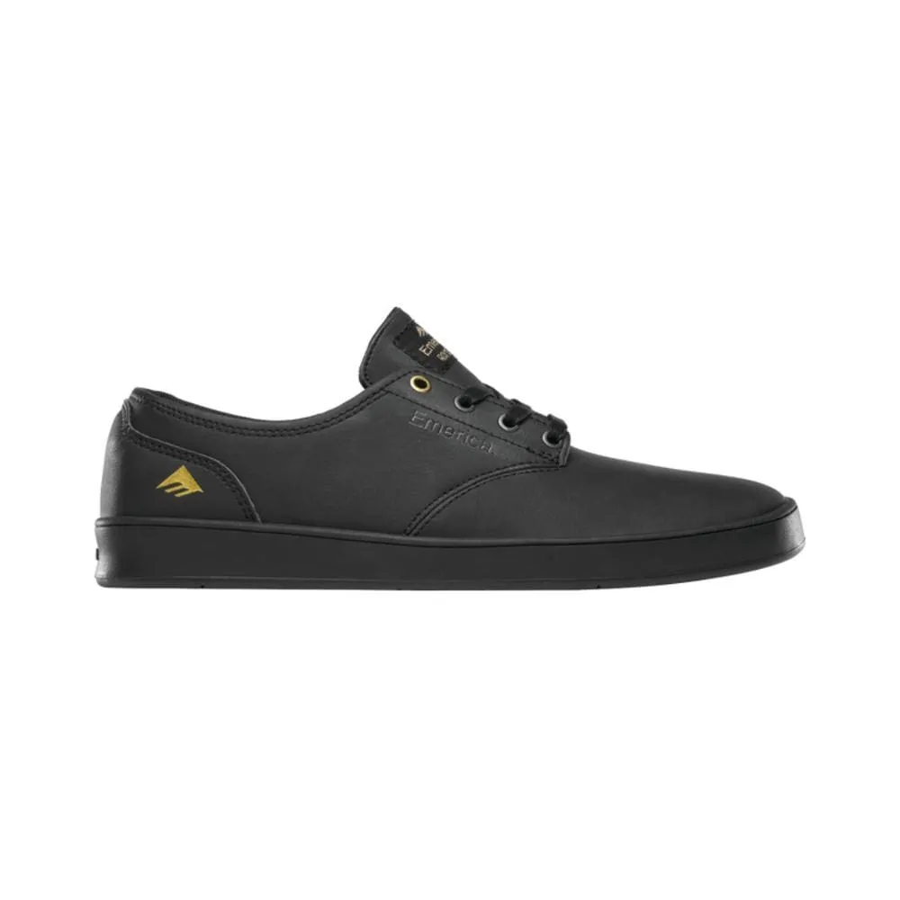 Emerica Mens The Romero Laced Black Vegan Leather