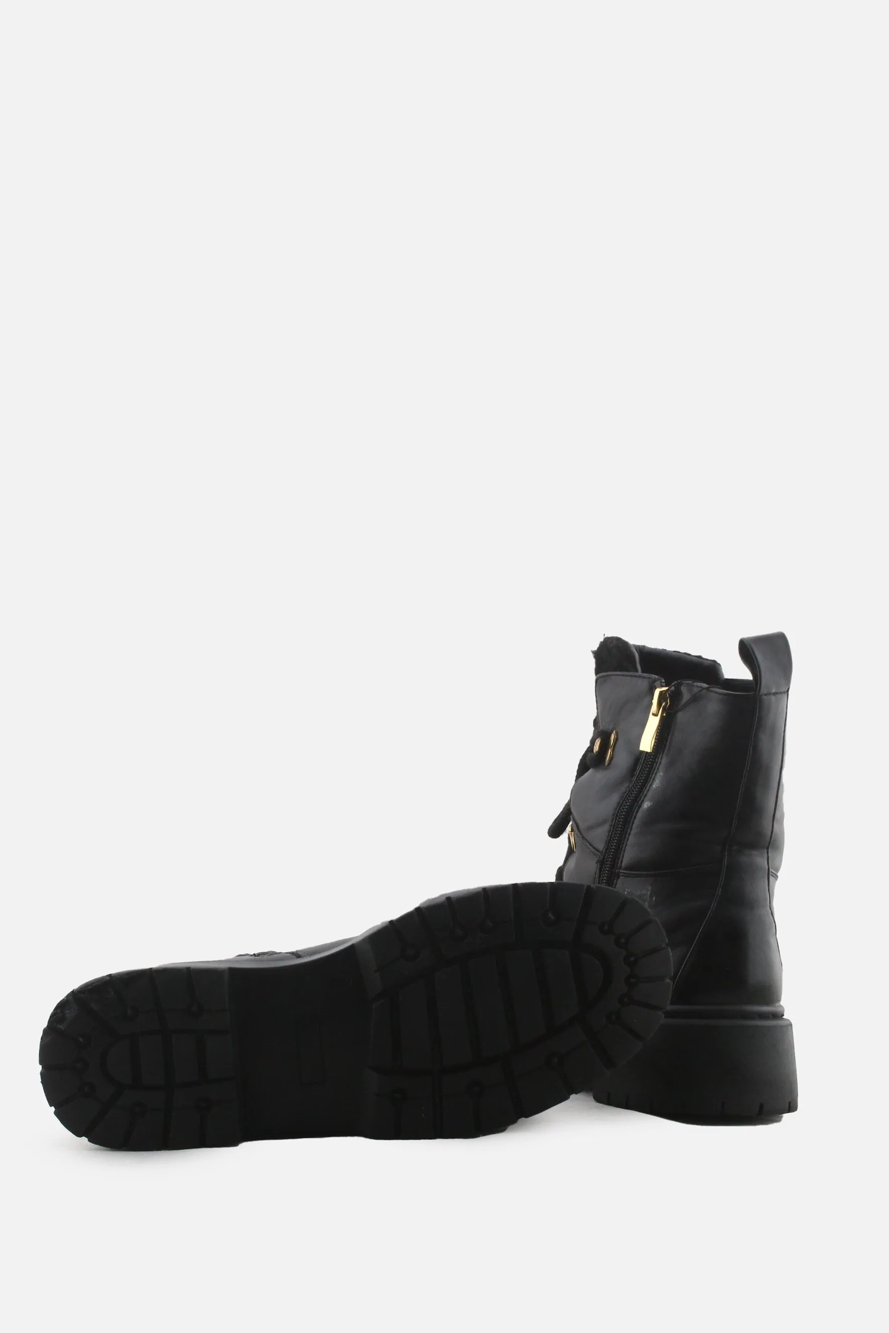 European Brand Zipper Laces Snow Boots | Suede
