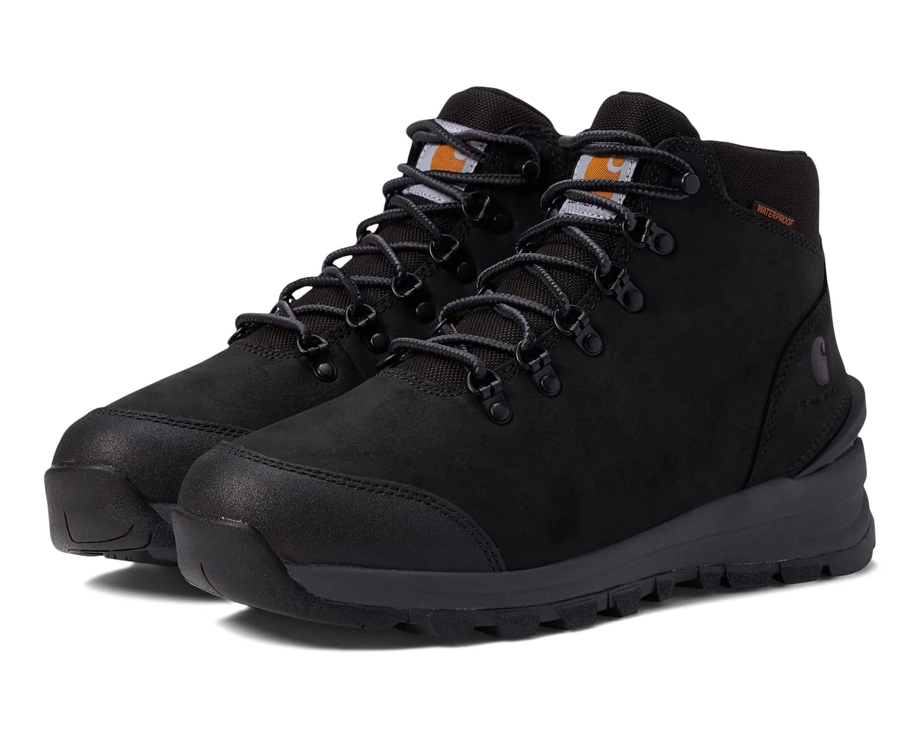 Gilmore Waterproof 5" Soft Toe Hiker Carhartt Boots, Black