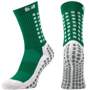 GREEN TRUSOX 3.0 MID-CALF CUSHION CREW GRIP SOCKS