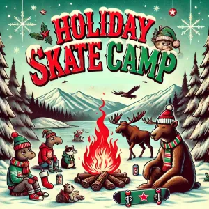 Instructional Holiday Break Skateboarding Day Camp January 3rd 2025!