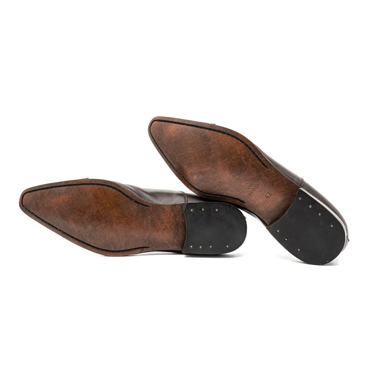 J.Bradford Formal Lace Ups Leather Brown Colour For Men
