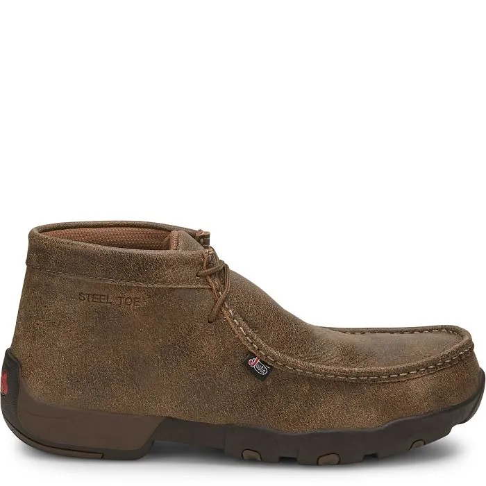 Justin Mens Cappie Steel Toe Work Boots Style 237