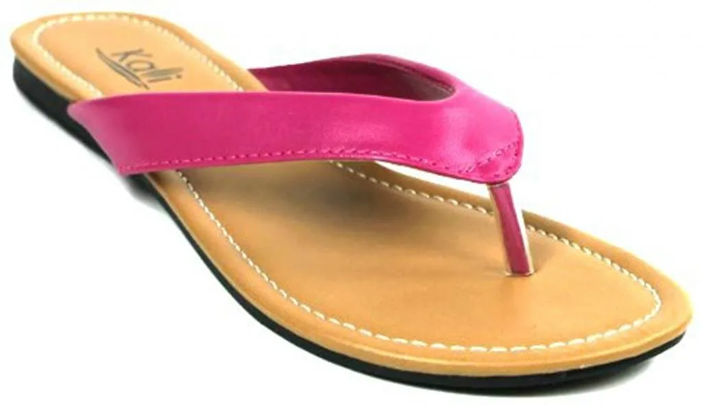 Kali Footwear Women's Cocoa Flat Thong Sandals