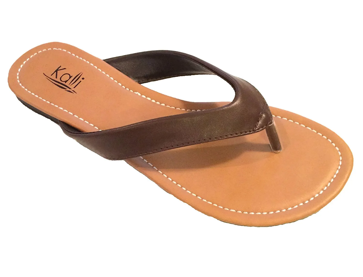 Kali Footwear Women's Cocoa Flat Thong Sandals