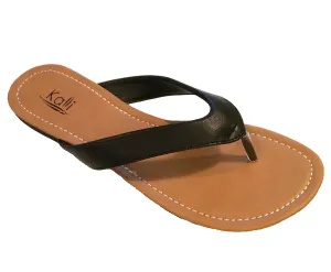 Kali Footwear Women's Cocoa Flat Thong Sandals