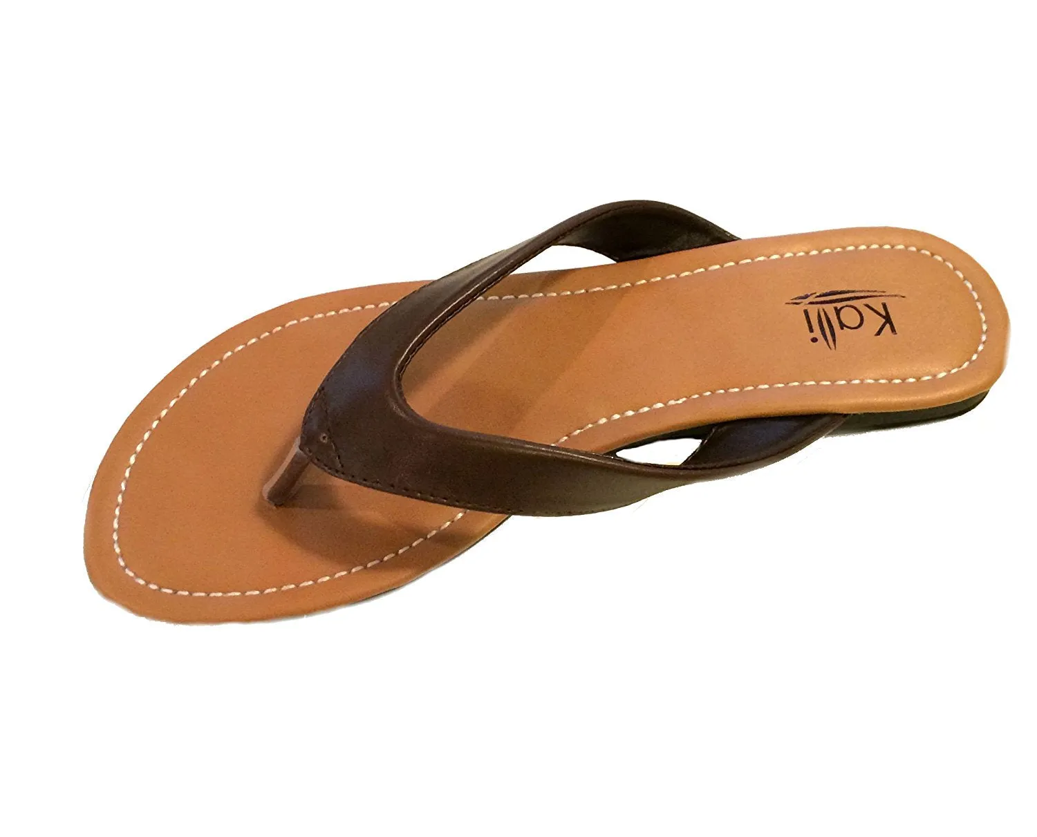 Kali Footwear Women's Cocoa Flat Thong Sandals